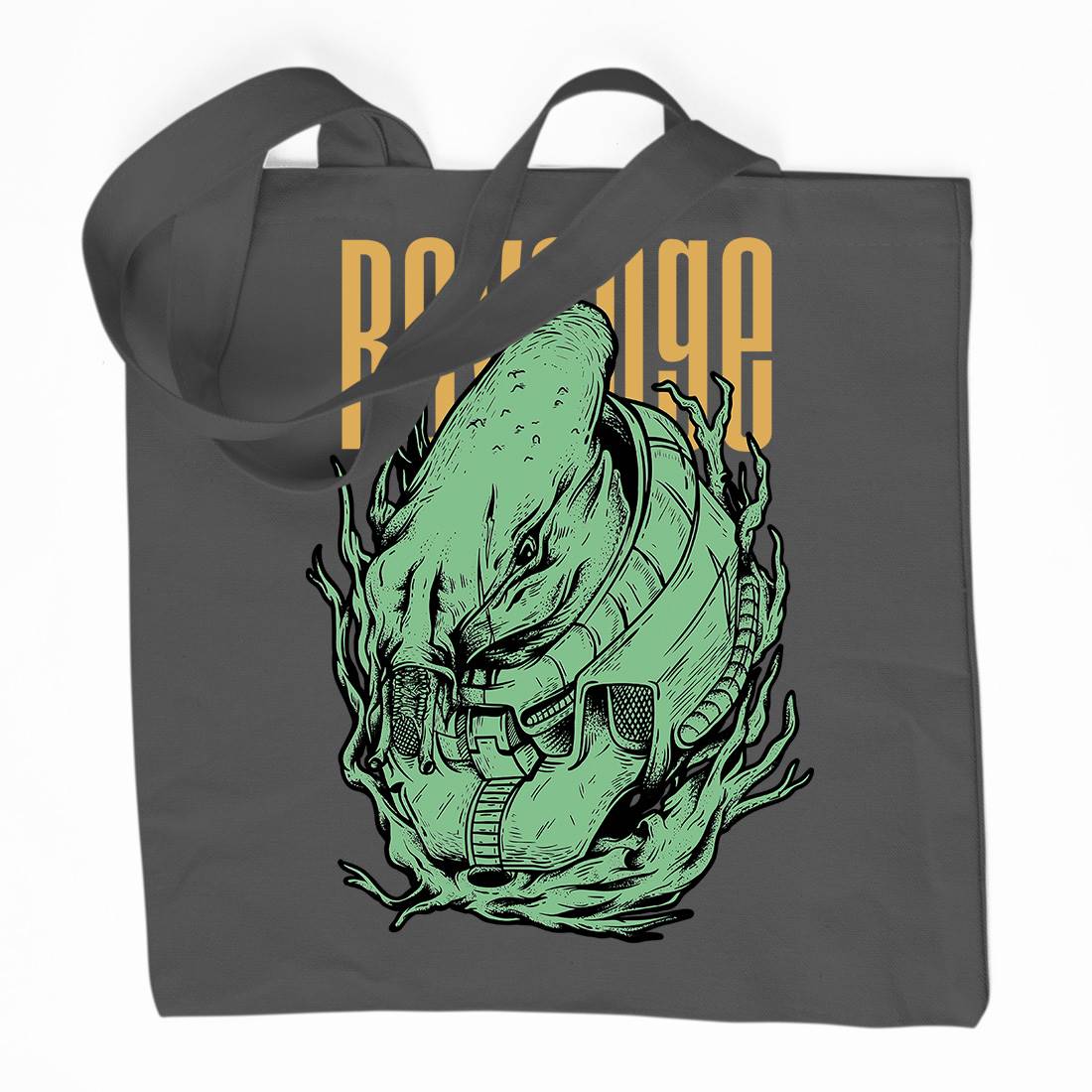 Revenge Alien Organic Premium Cotton Tote Bag Horror D699