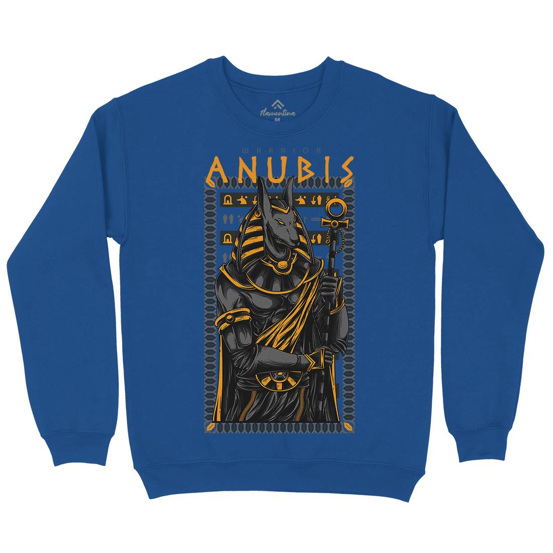 Anubis God Kids Crew Neck Sweatshirt Warriors D706