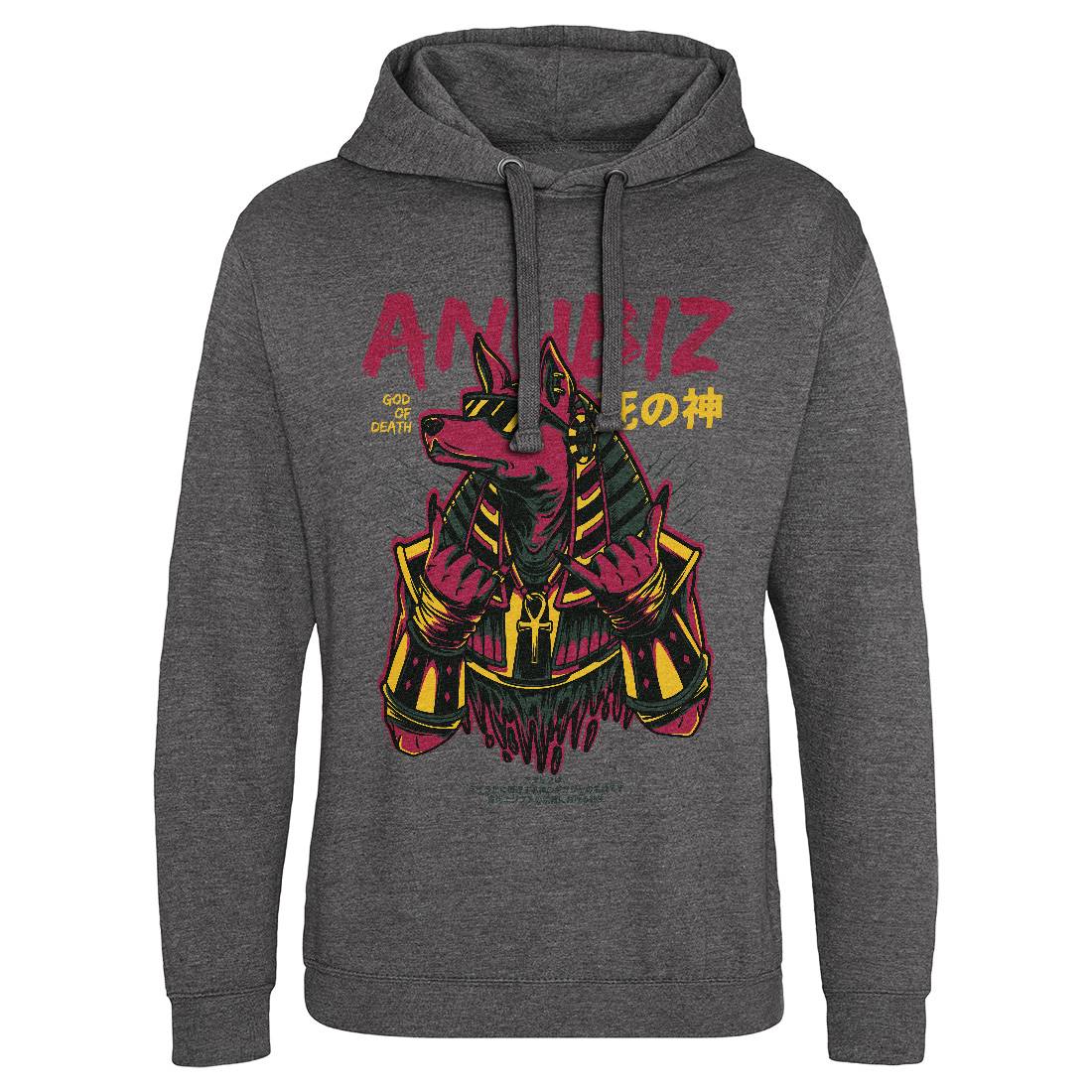 Anubis Hipster Mens Hoodie Without Pocket Warriors D707