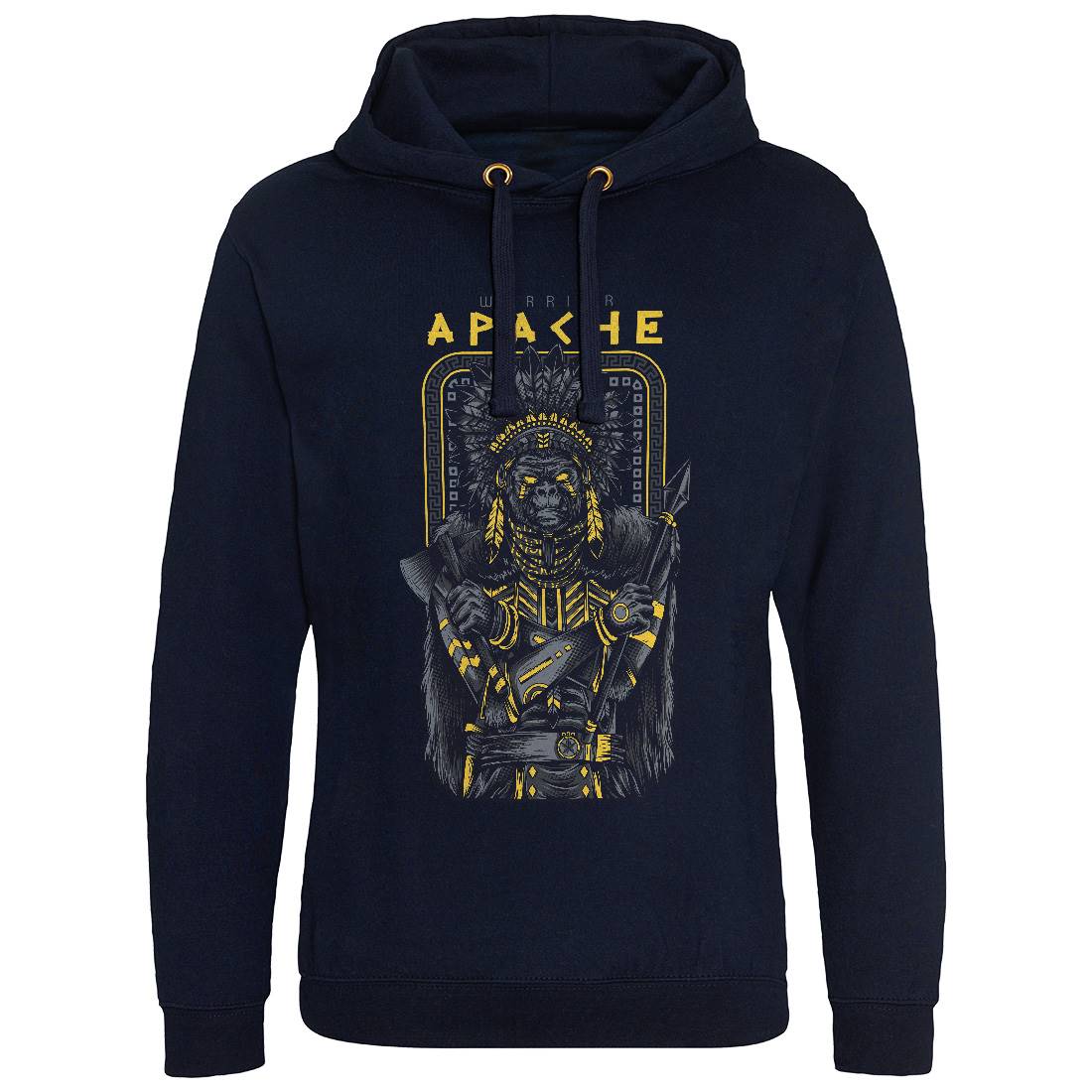 Apache Mens Hoodie Without Pocket Warriors D708