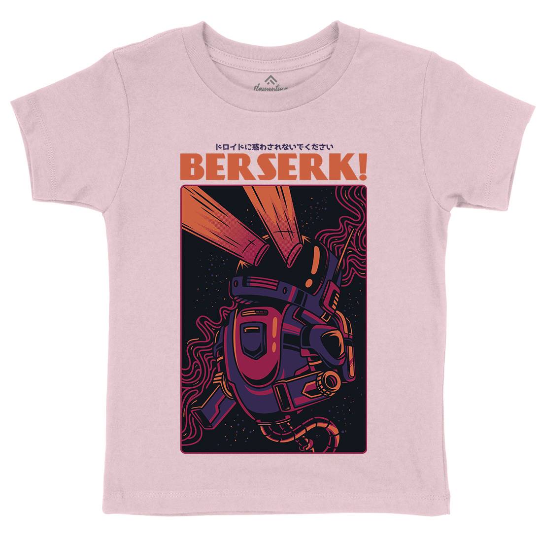 Berserk Kids Crew Neck T-Shirt Space D713