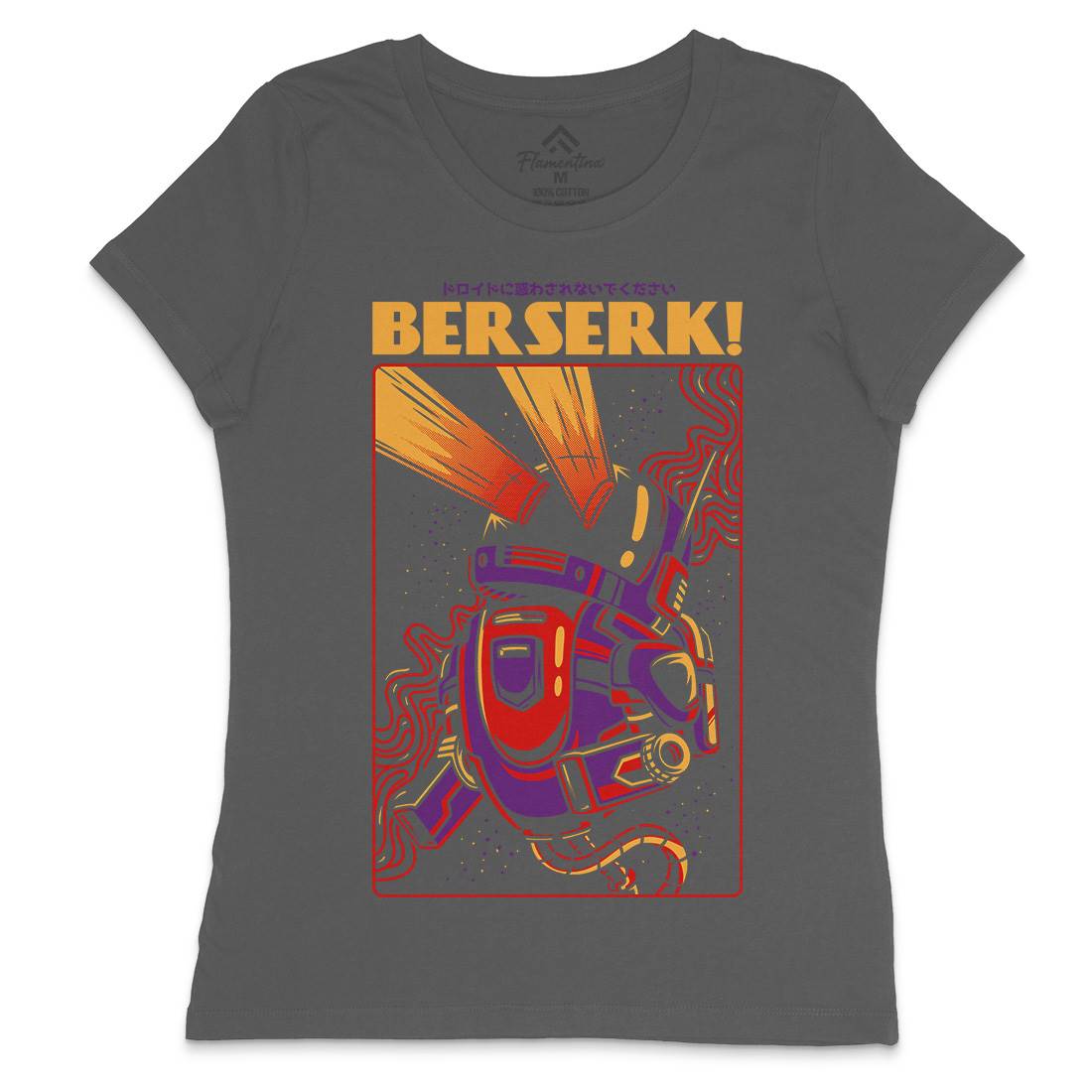 Berserk Womens Crew Neck T-Shirt Space D713
