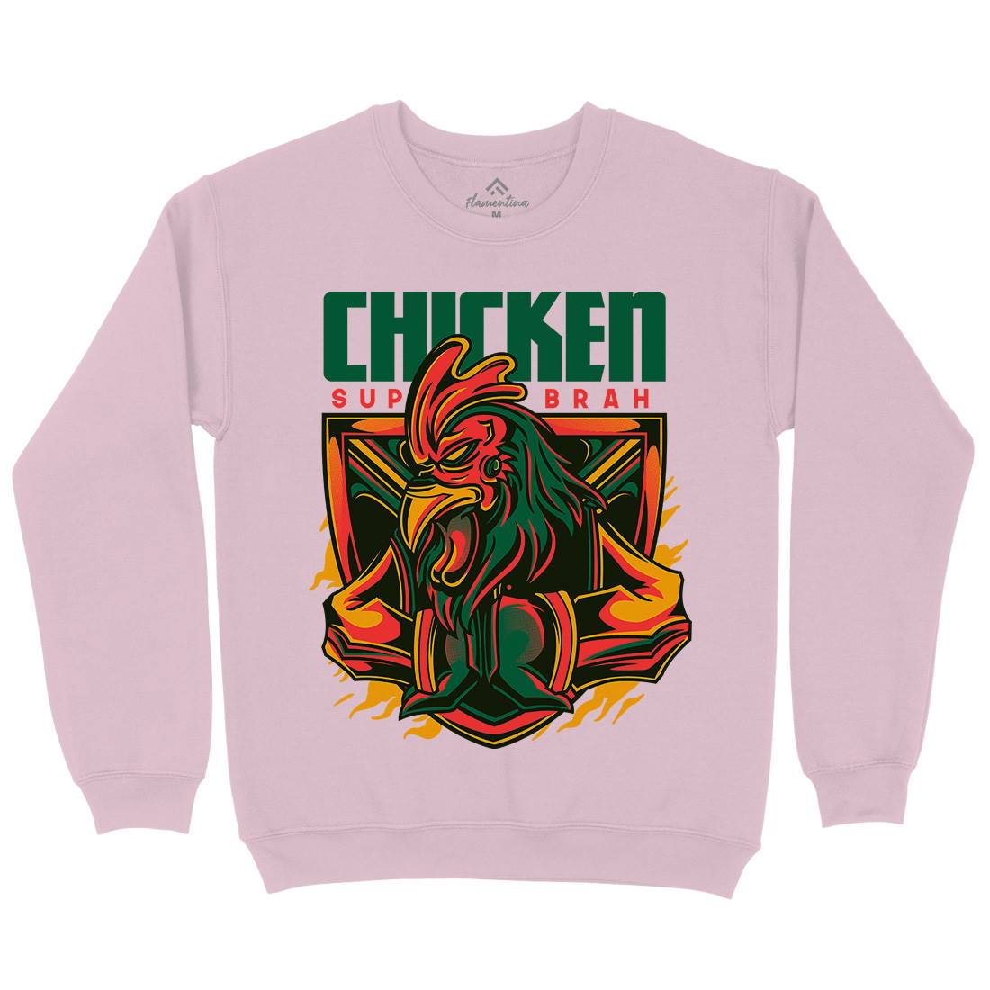 Chicken Kids Crew Neck Sweatshirt Animals D723