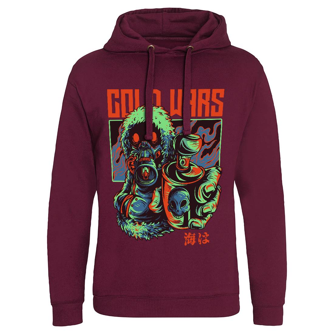 Cold Wars Mens Hoodie Without Pocket Graffiti D727