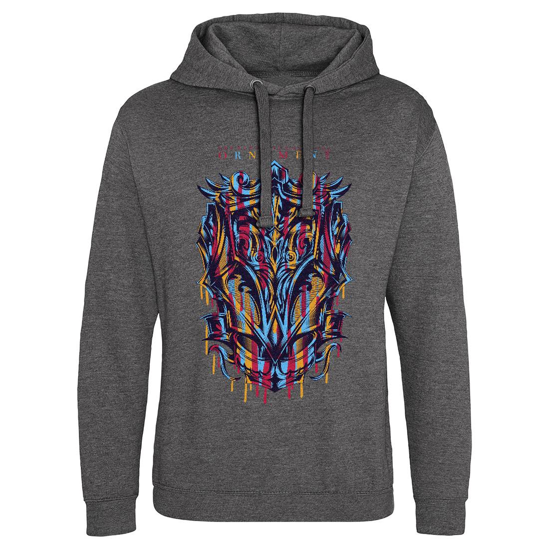 Colourful Ornament Mens Hoodie Without Pocket Graffiti D729