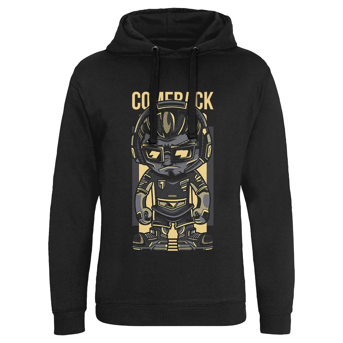 Come Back Dj Mens Hoodie Without Pocket Music D730