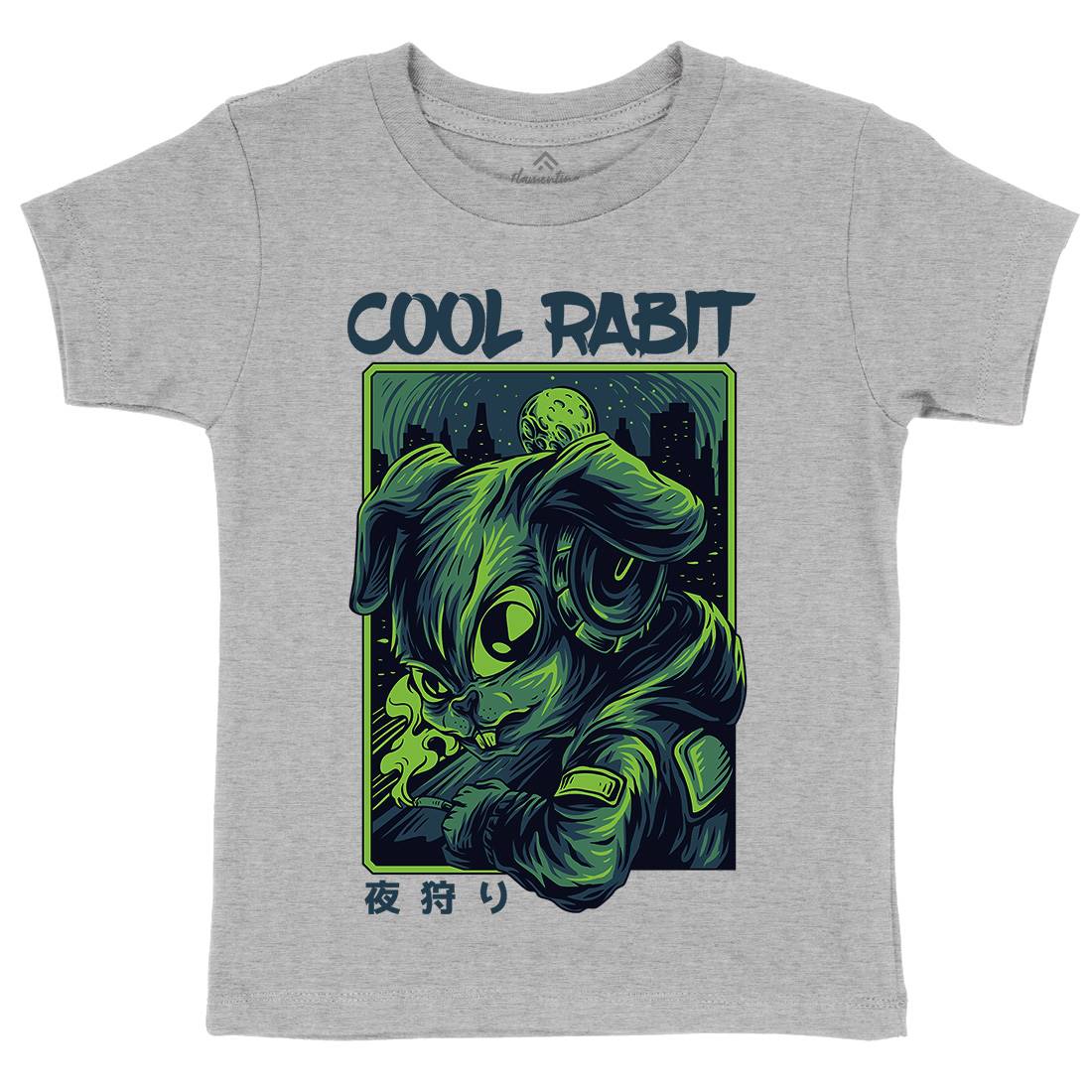 Cool Rabbit Kids Crew Neck T-Shirt Space D733