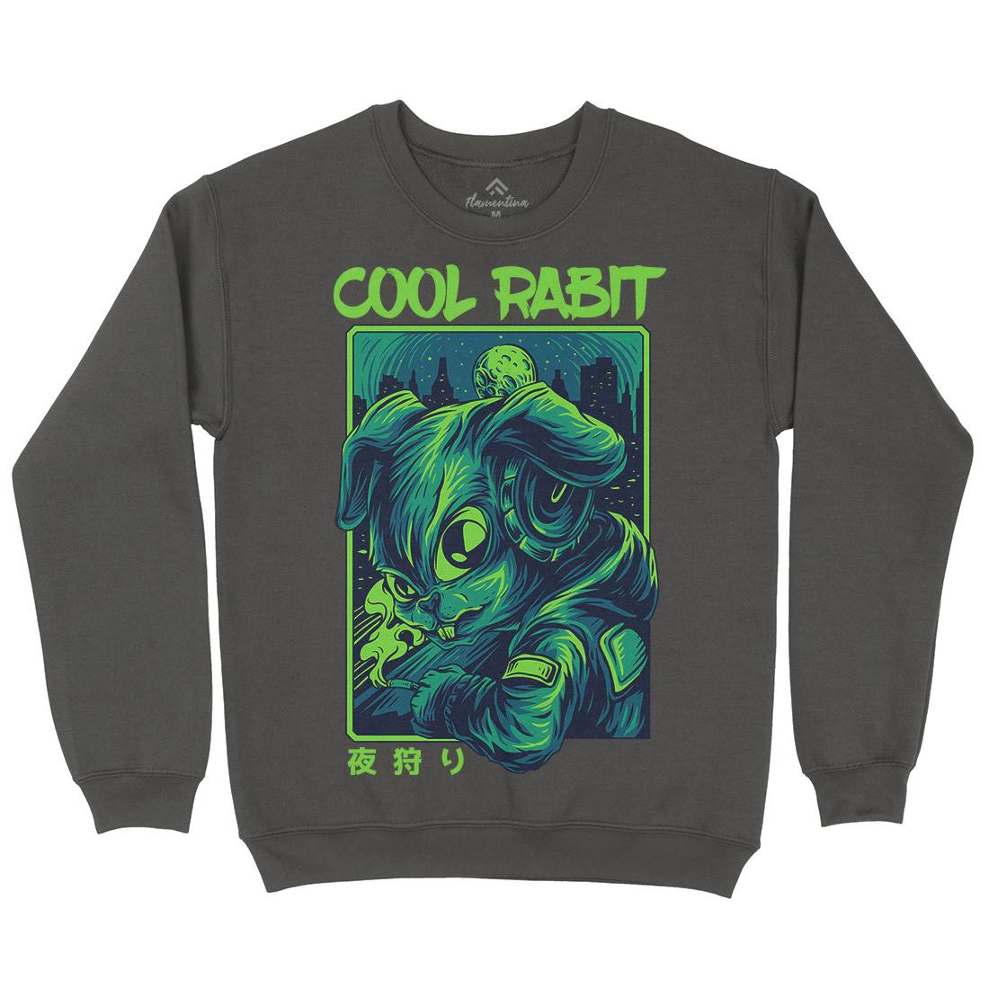 Cool Rabbit Kids Crew Neck Sweatshirt Space D733