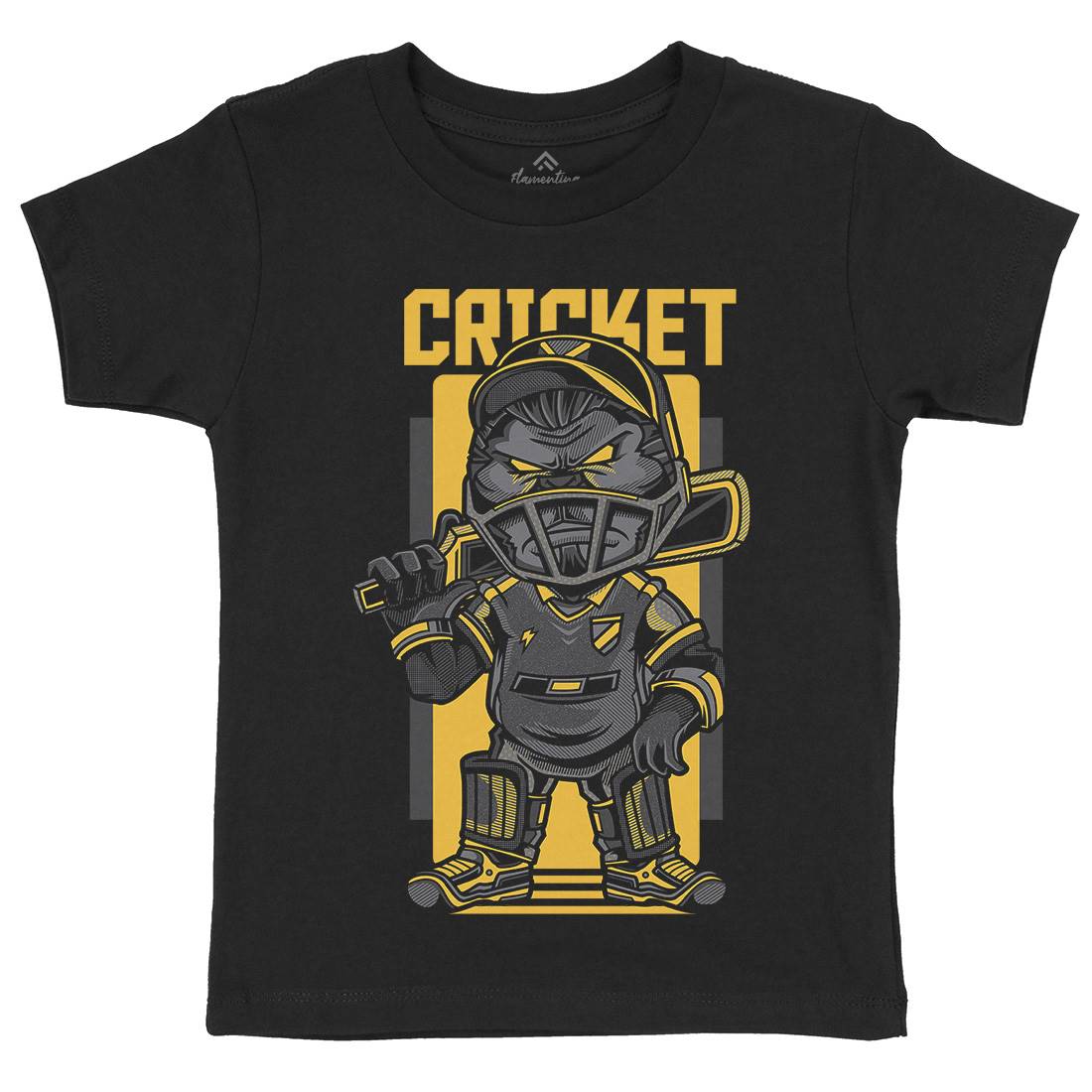 Cricket Kids Organic Crew Neck T-Shirt Sport D739