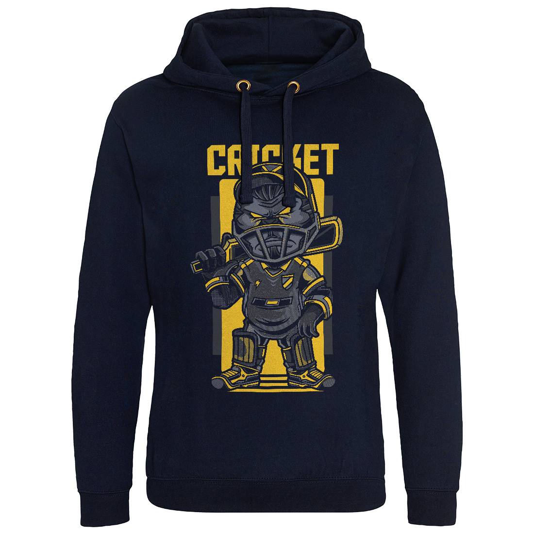 Cricket Mens Hoodie Without Pocket Sport D739
