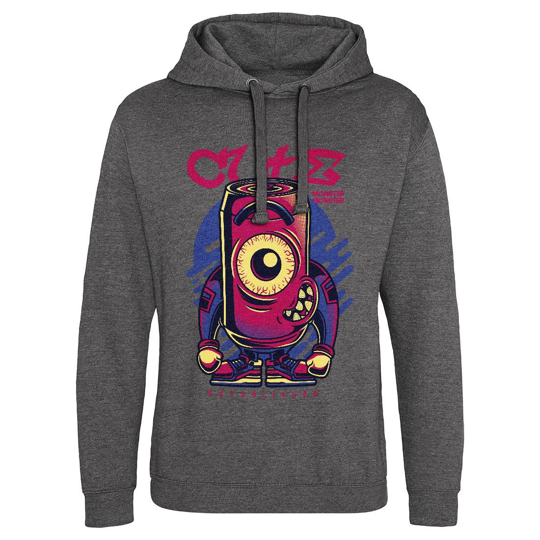 Cute Monster Mens Hoodie Without Pocket Drinks D740