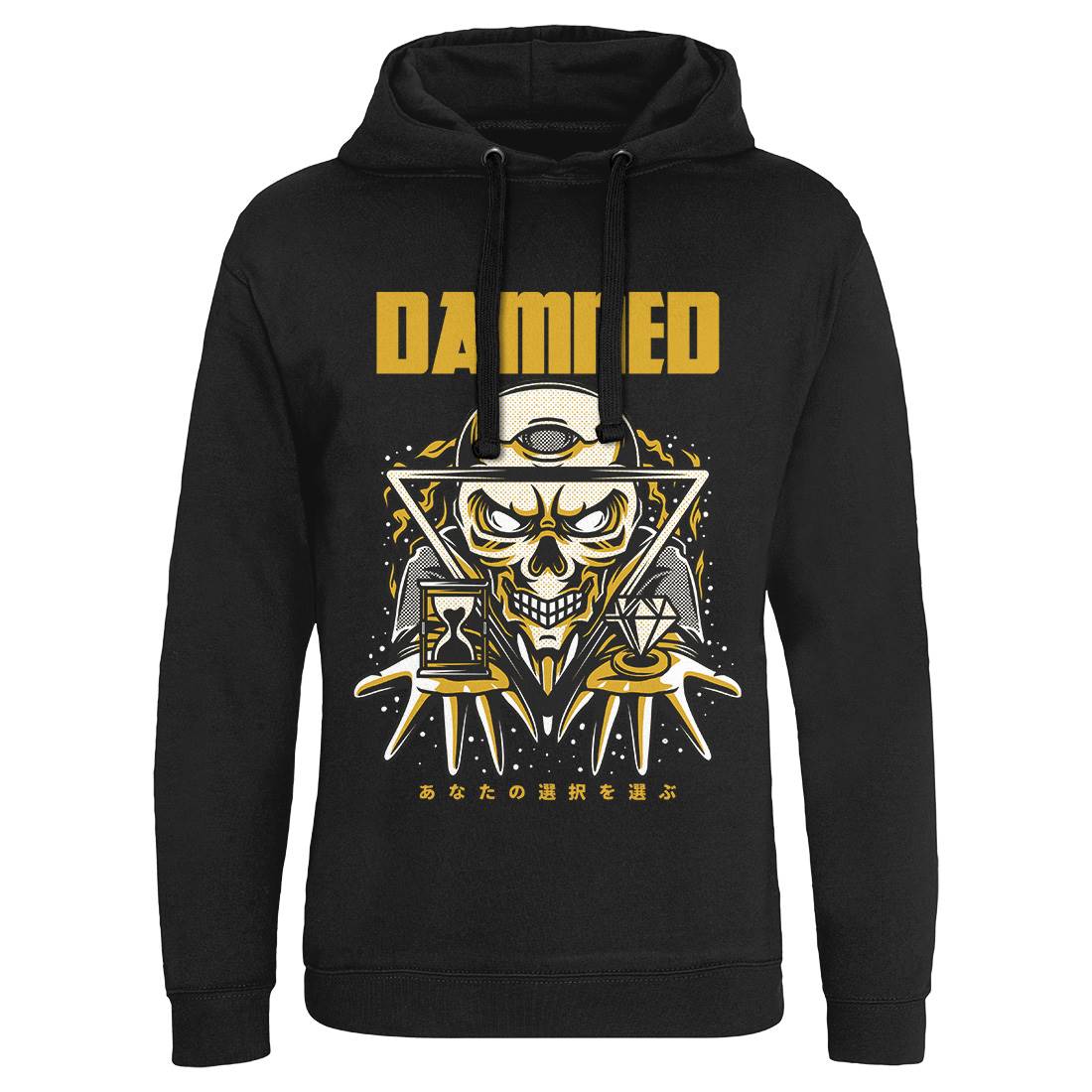 Damned Mens Hoodie Without Pocket Horror D744