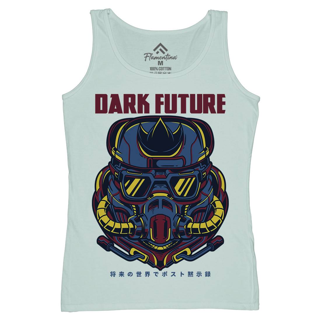 Dark Future Womens Organic Tank Top Vest Space D745