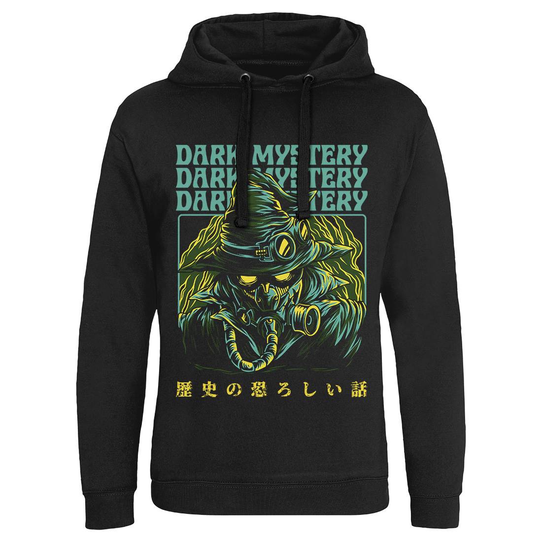 Dark Mystery Mens Hoodie Without Pocket Horror D746