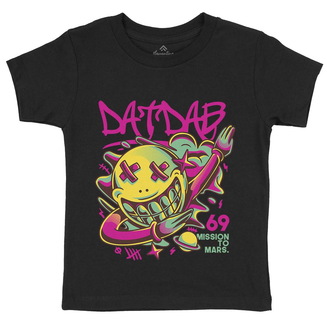 Dat Dab Kids Crew Neck T-Shirt Music D750