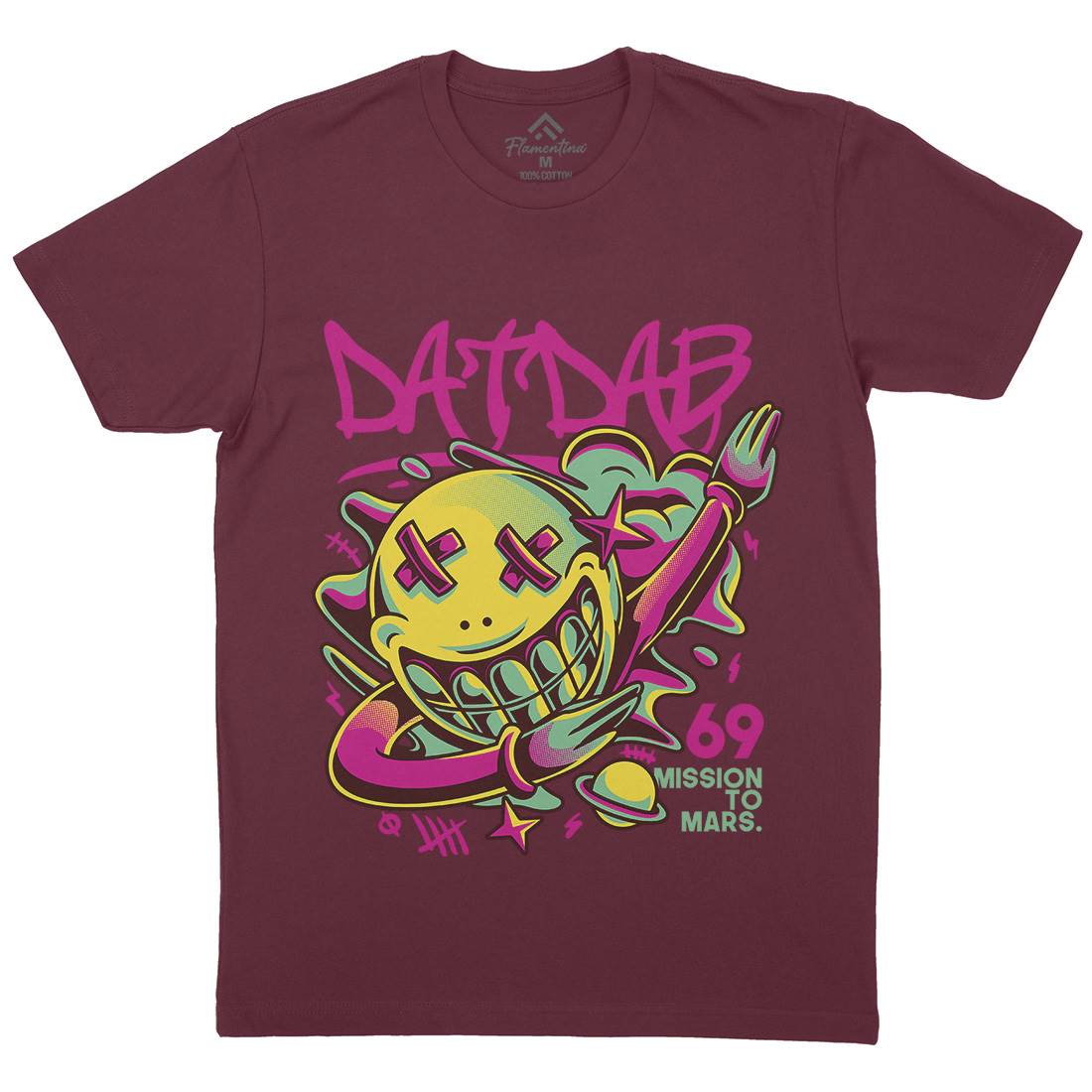 Dat Dab Mens Crew Neck T-Shirt Music D750