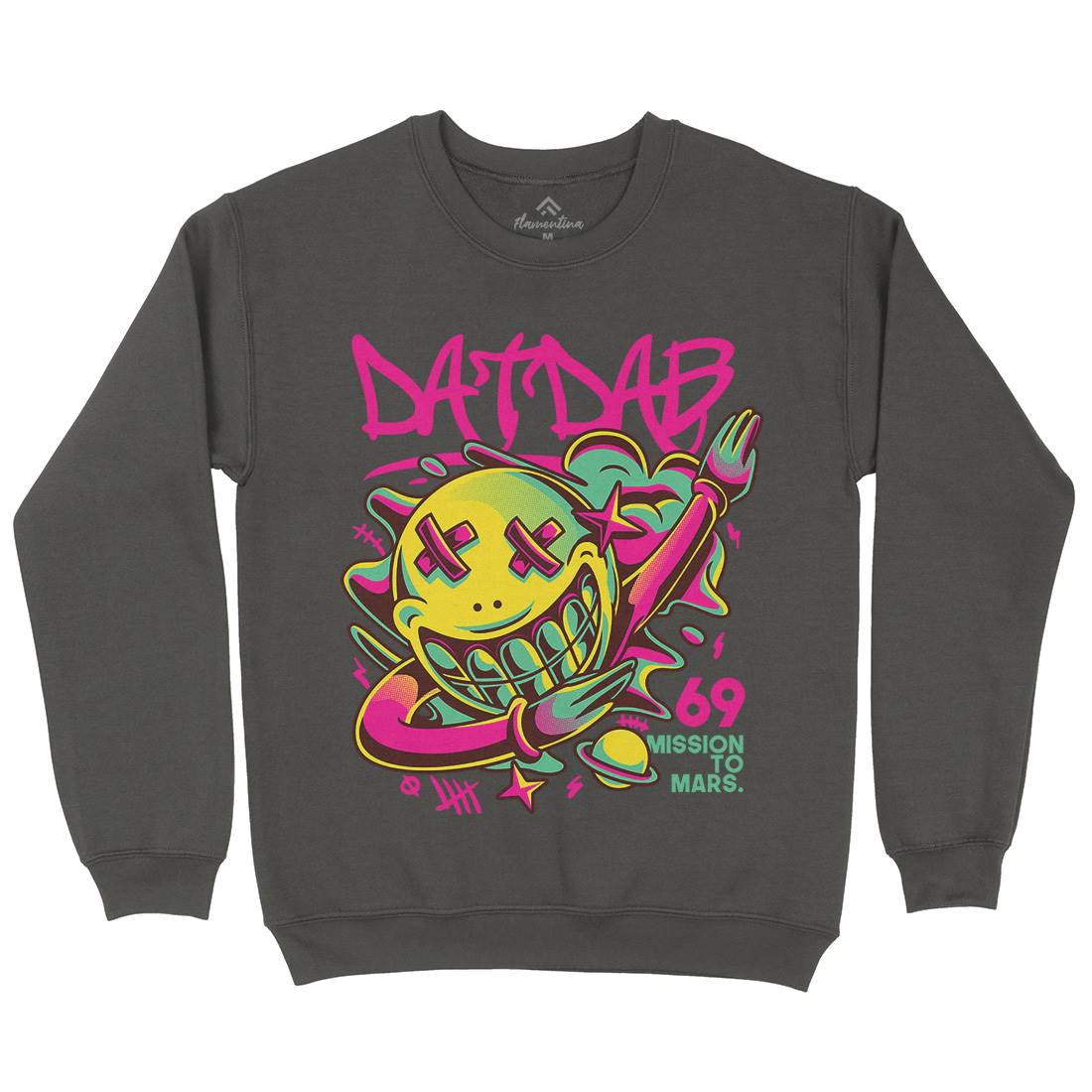 Dat Dab Kids Crew Neck Sweatshirt Music D750