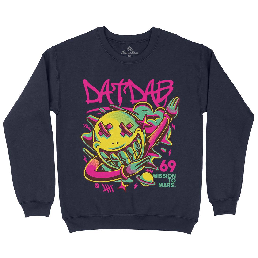 Dat Dab Kids Crew Neck Sweatshirt Music D750