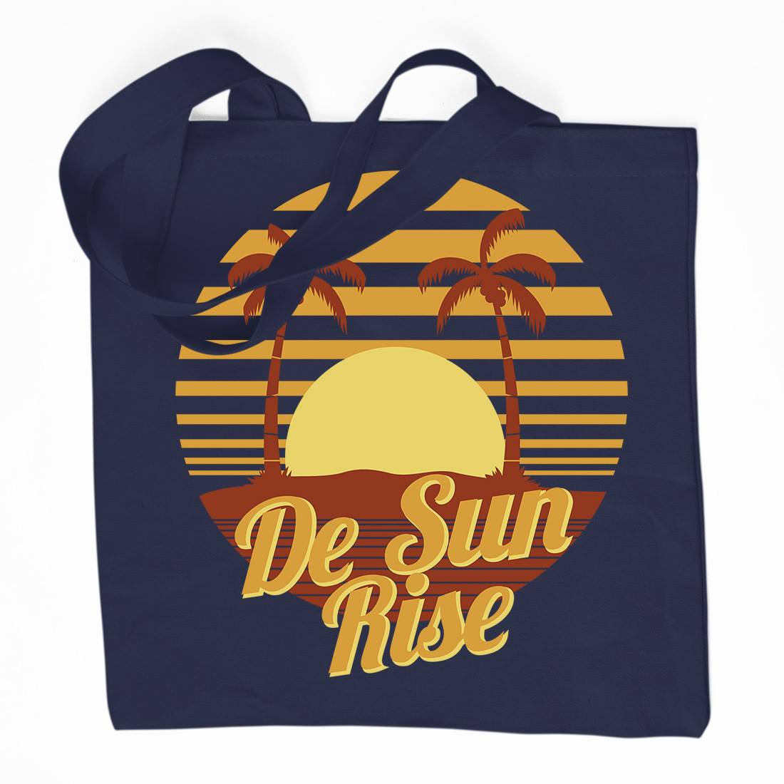 Sun Rise Organic Premium Cotton Tote Bag Holiday D752