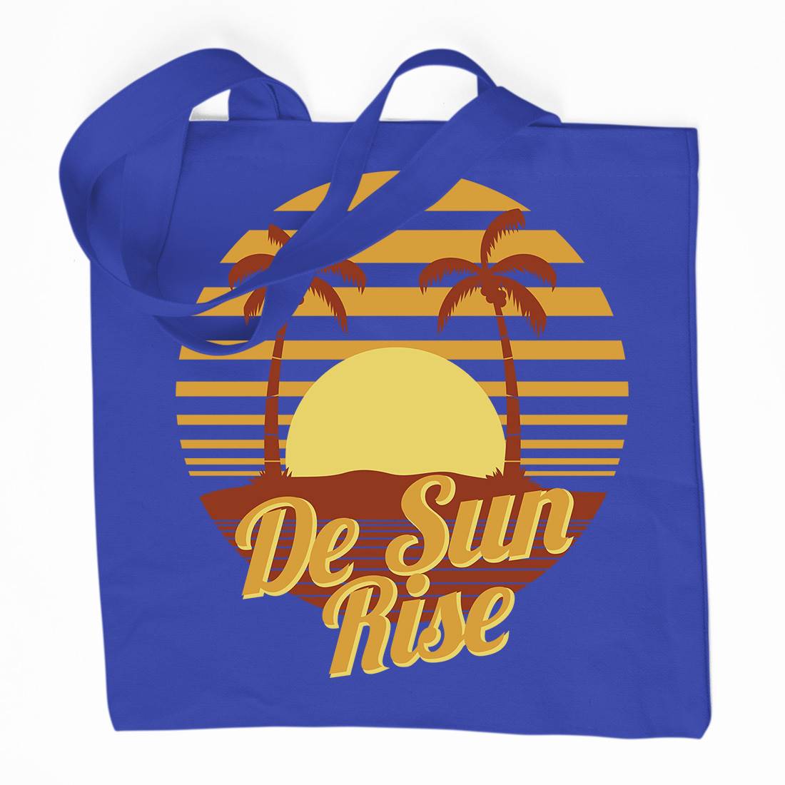 Sun Rise Organic Premium Cotton Tote Bag Holiday D752