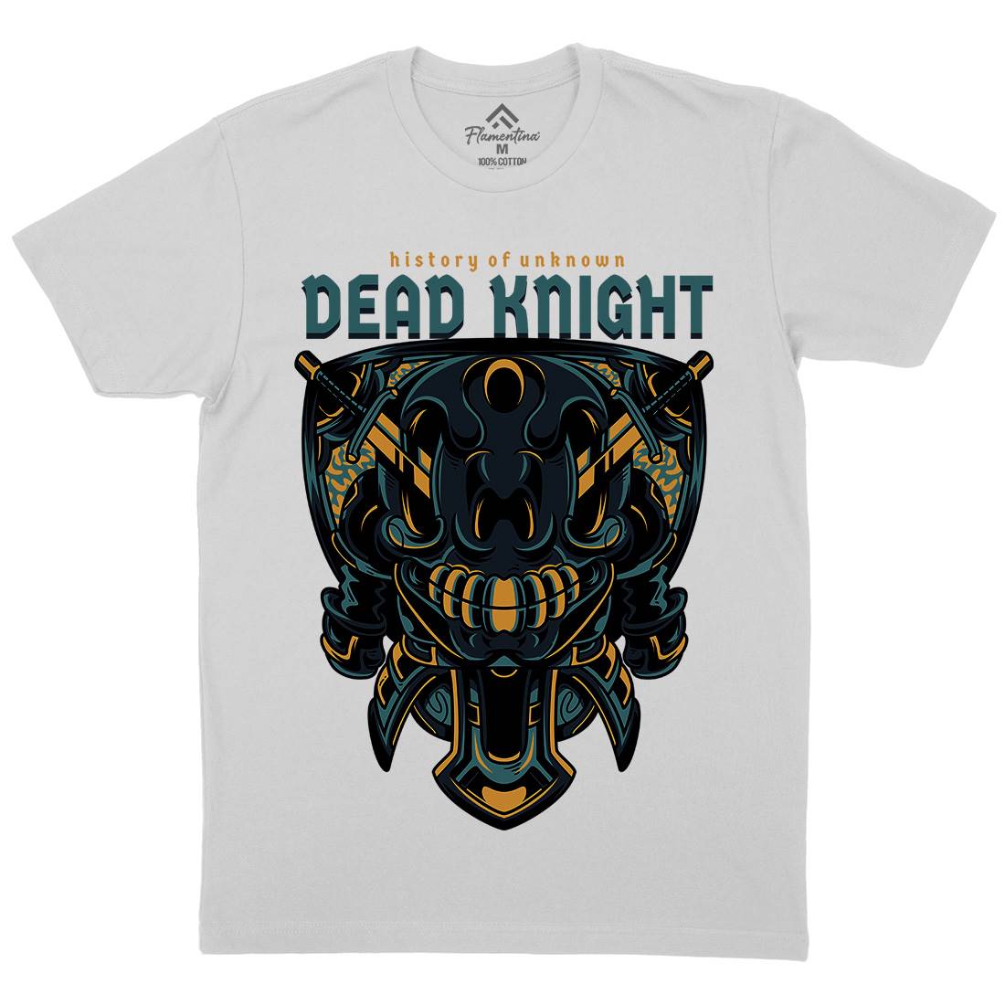 Dead Knight Mens Crew Neck T-Shirt Warriors D753