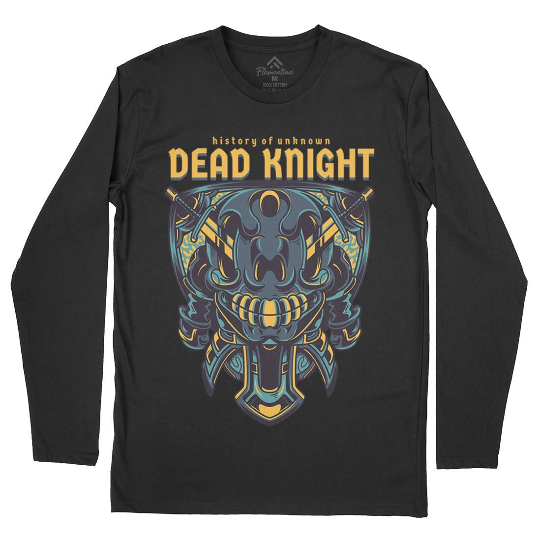 Dead Knight Mens Long Sleeve T-Shirt Warriors D753