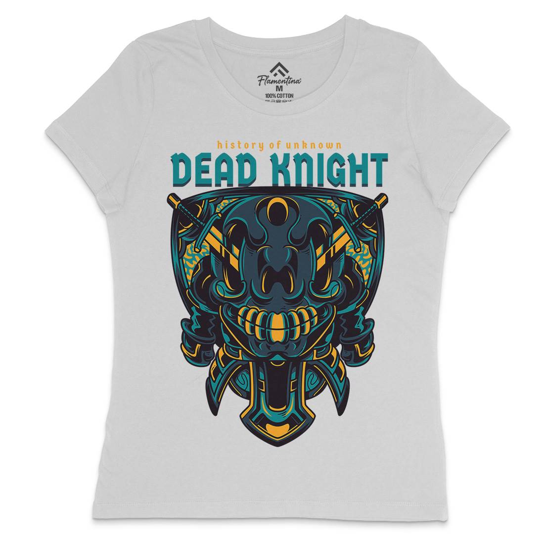 Dead Knight Womens Crew Neck T-Shirt Warriors D753