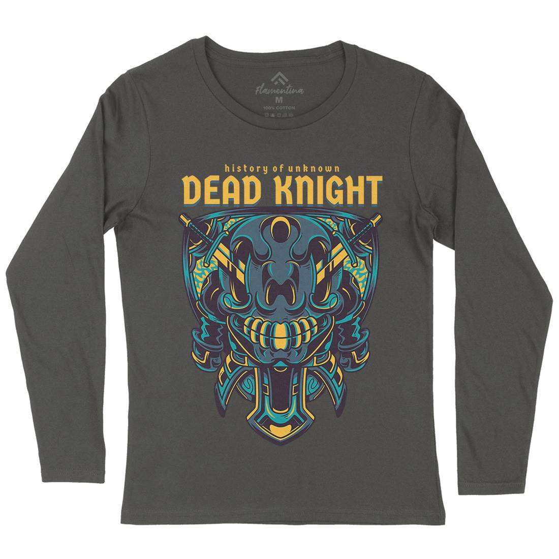 Dead Knight Womens Long Sleeve T-Shirt Warriors D753