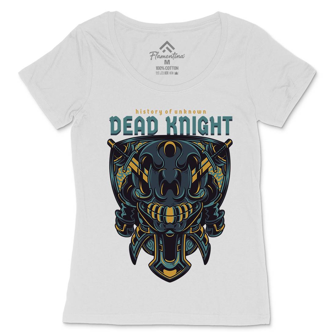 Dead Knight Womens Scoop Neck T-Shirt Warriors D753