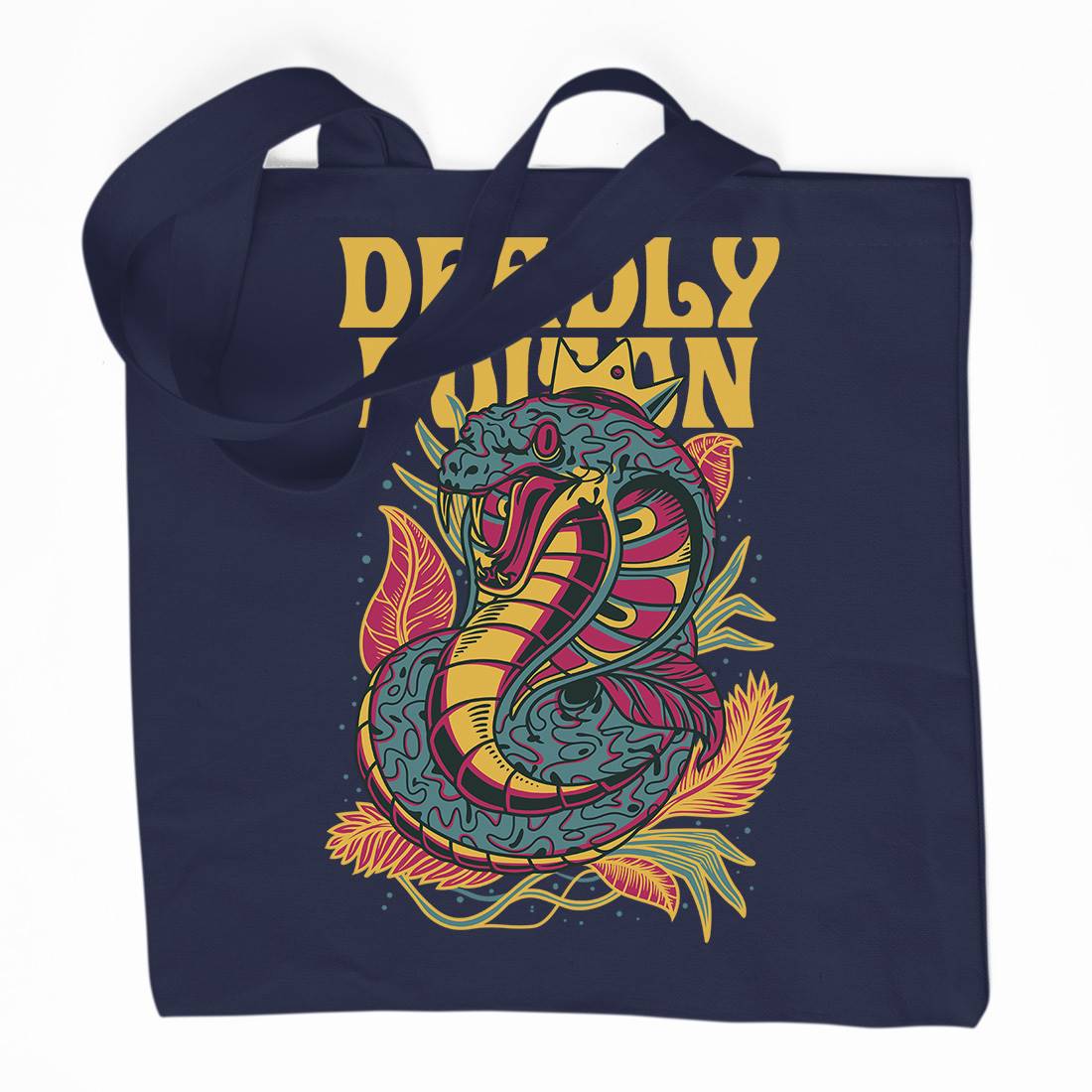 Deadly Poison Organic Premium Cotton Tote Bag Animals D754