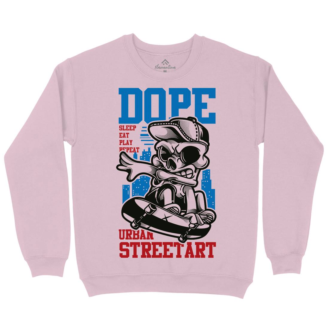 Dope Kids Crew Neck Sweatshirt Skate D758
