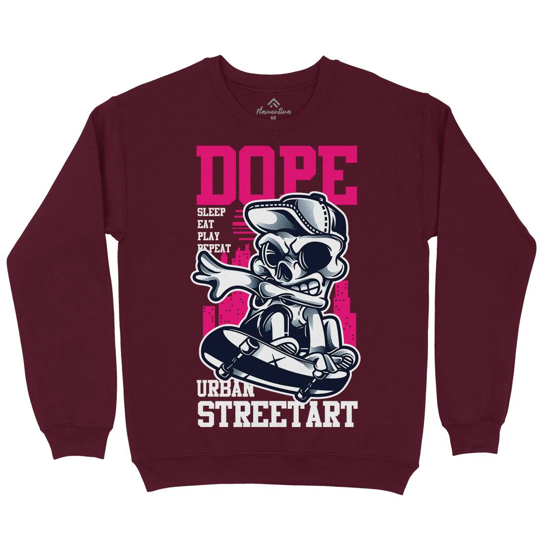 Dope Kids Crew Neck Sweatshirt Skate D758