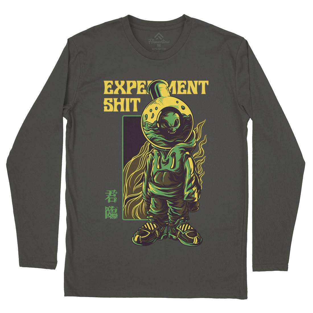 Experiment Mens Long Sleeve T-Shirt Space D766