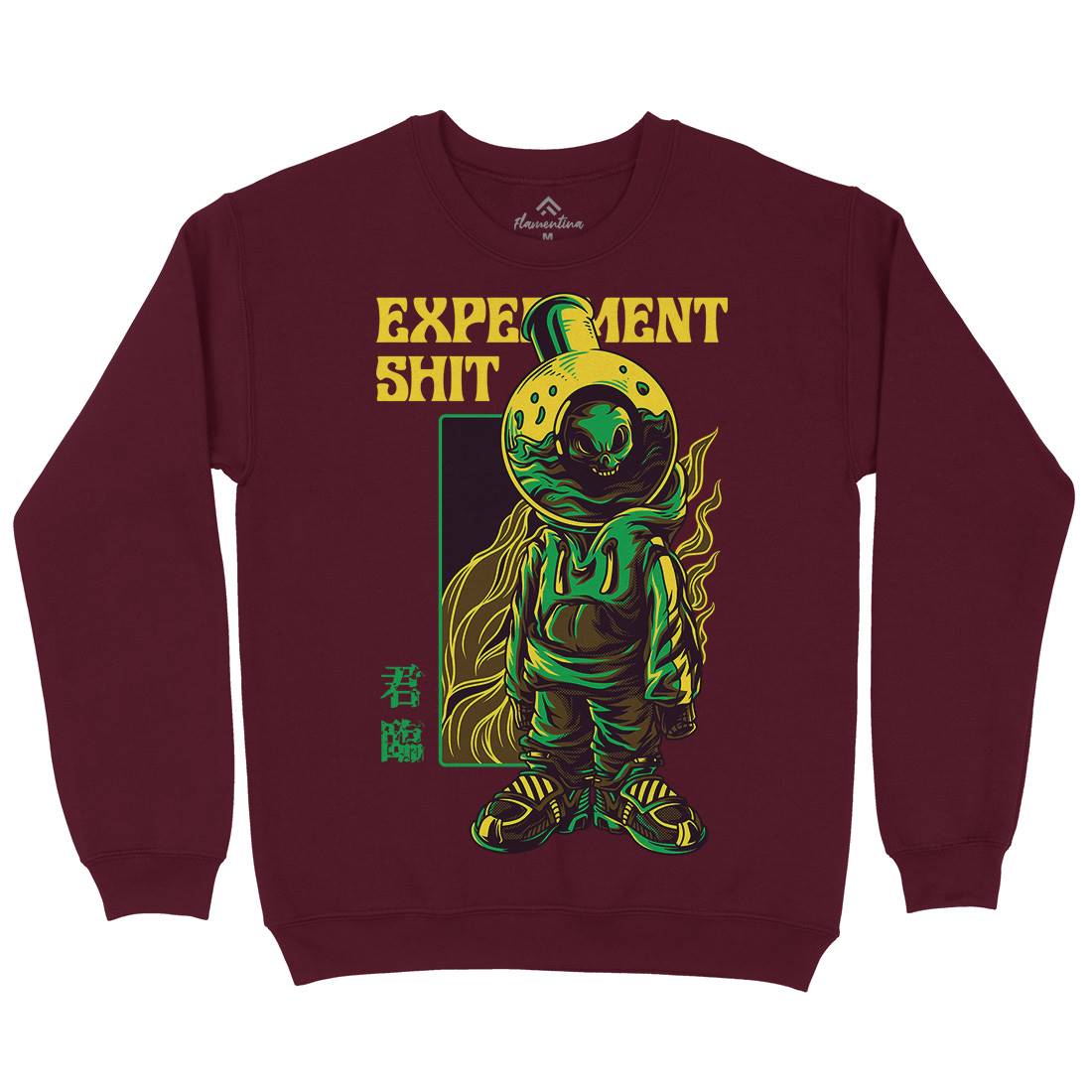 Experiment Kids Crew Neck Sweatshirt Space D766