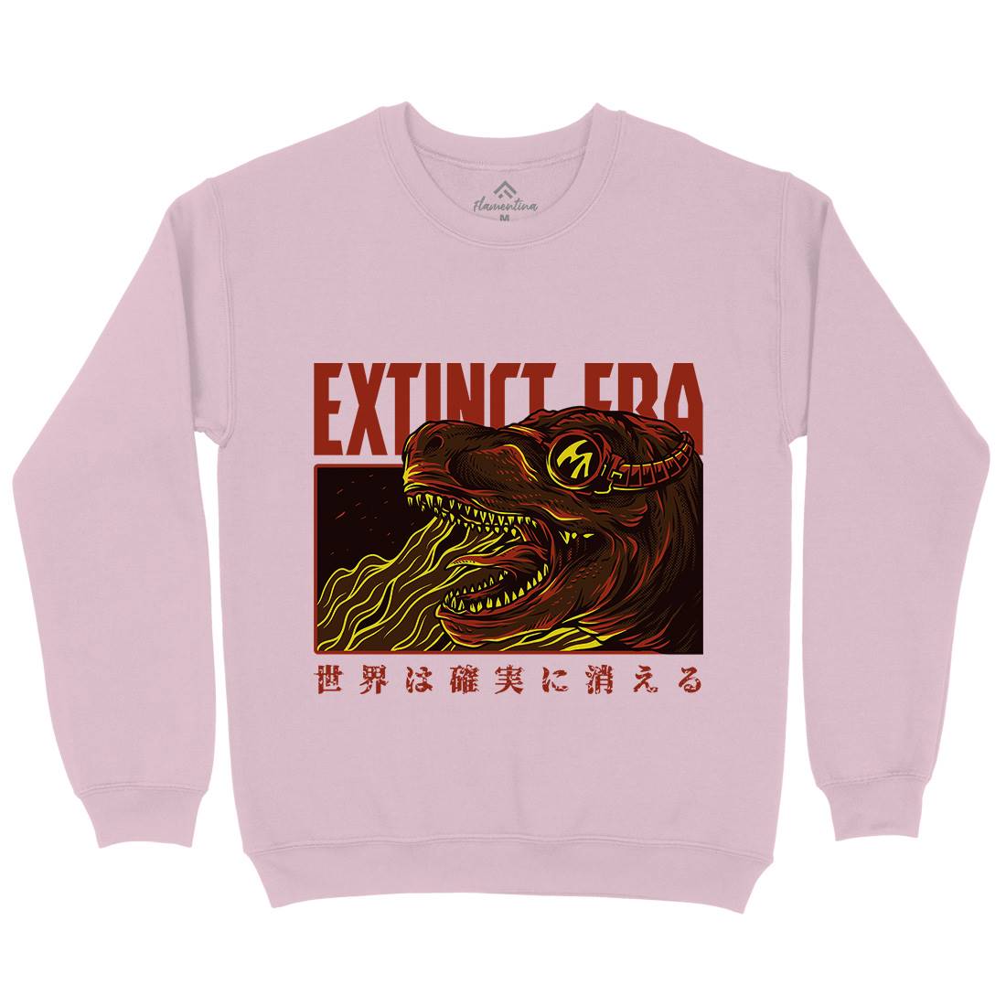Extinct Era Kids Crew Neck Sweatshirt Animals D767