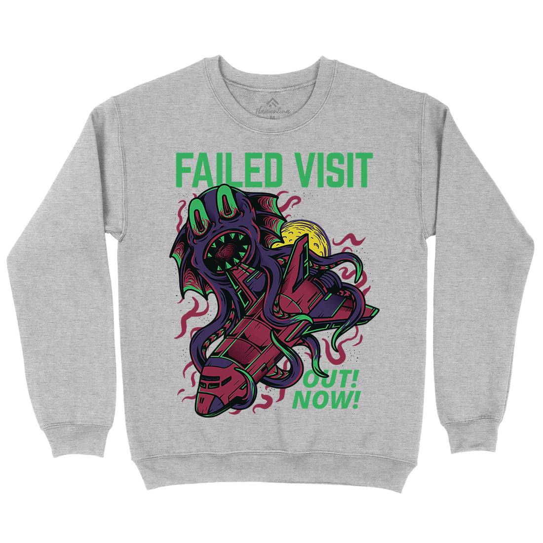 Failed Visit Kids Crew Neck Sweatshirt Space D769