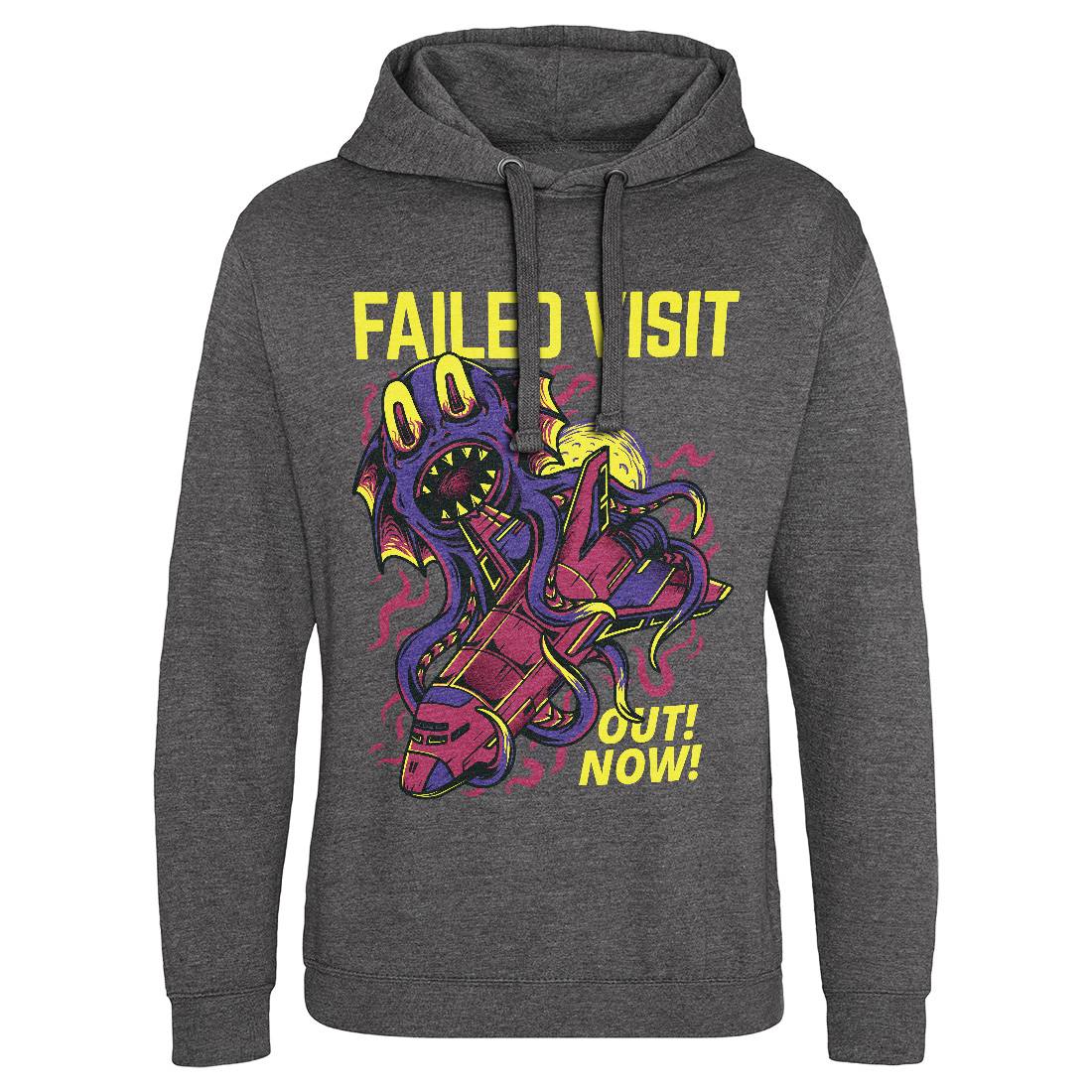 Failed Visit Mens Hoodie Without Pocket Space D769