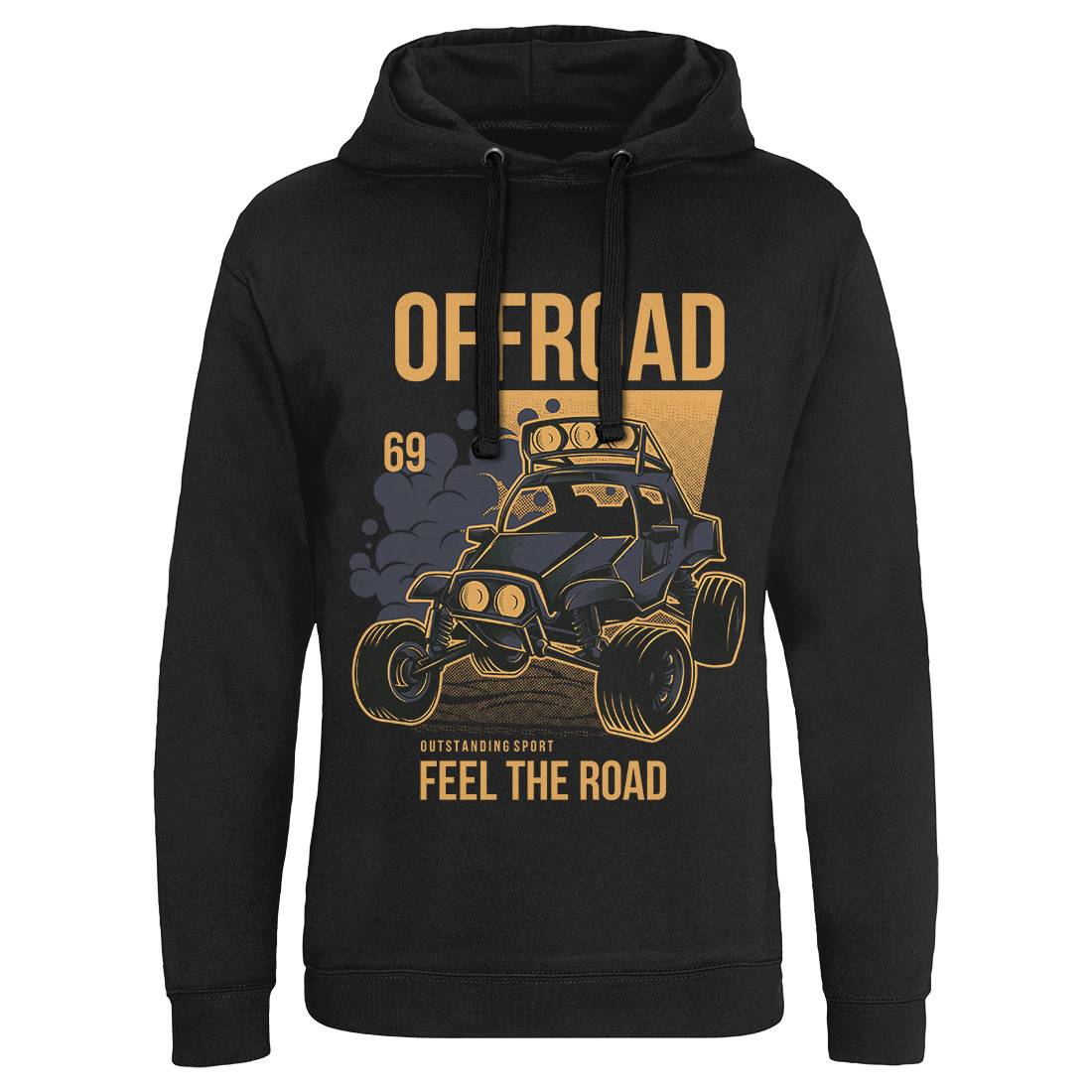 Feel The Road Mens Hoodie Without Pocket Cars D772