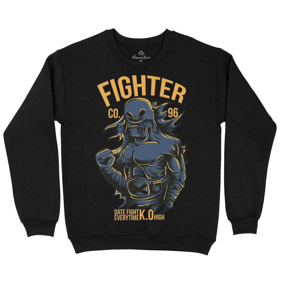 Fighter Kids Crew Neck Sweatshirt Warriors D774