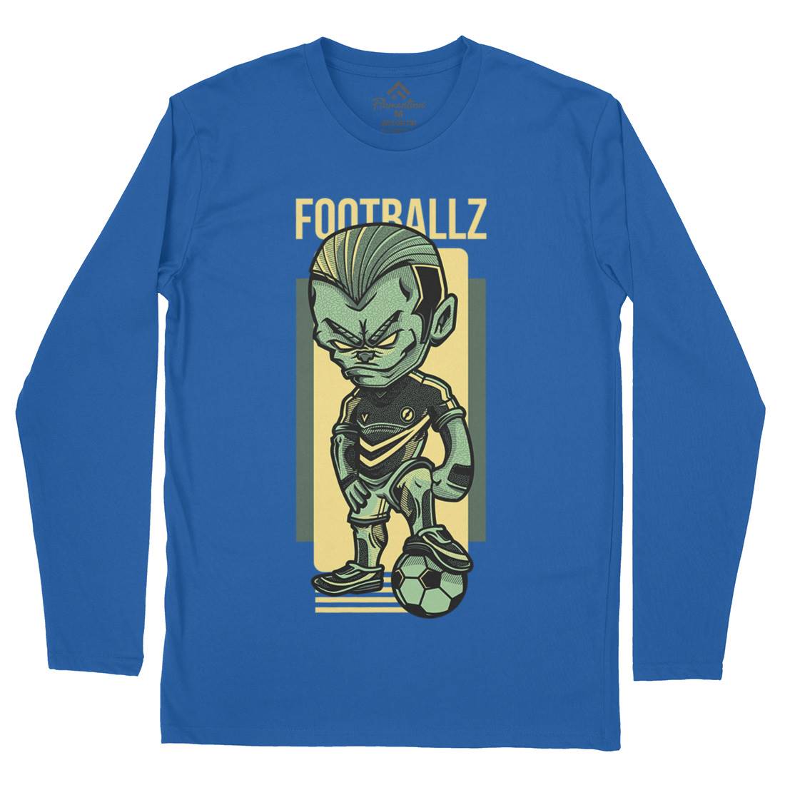Football Mens Long Sleeve T-Shirt Sport D779