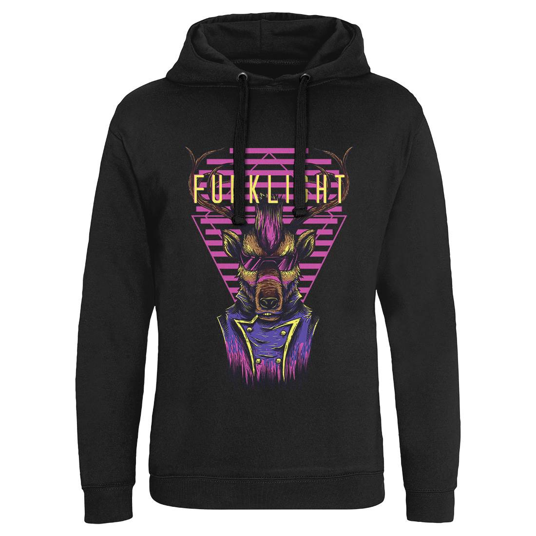 Funk Light Mens Hoodie Without Pocket Animals D783