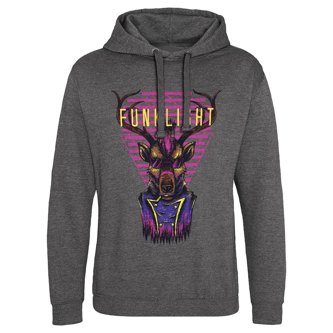 Funk Light Mens Hoodie Without Pocket Animals D783