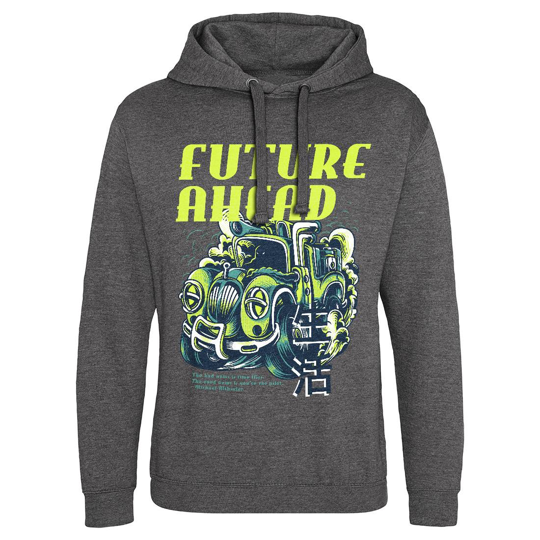 Future Ahead Mens Hoodie Without Pocket Cars D787