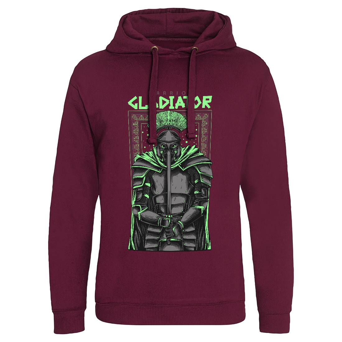 Gladiator Mens Hoodie Without Pocket Warriors D794