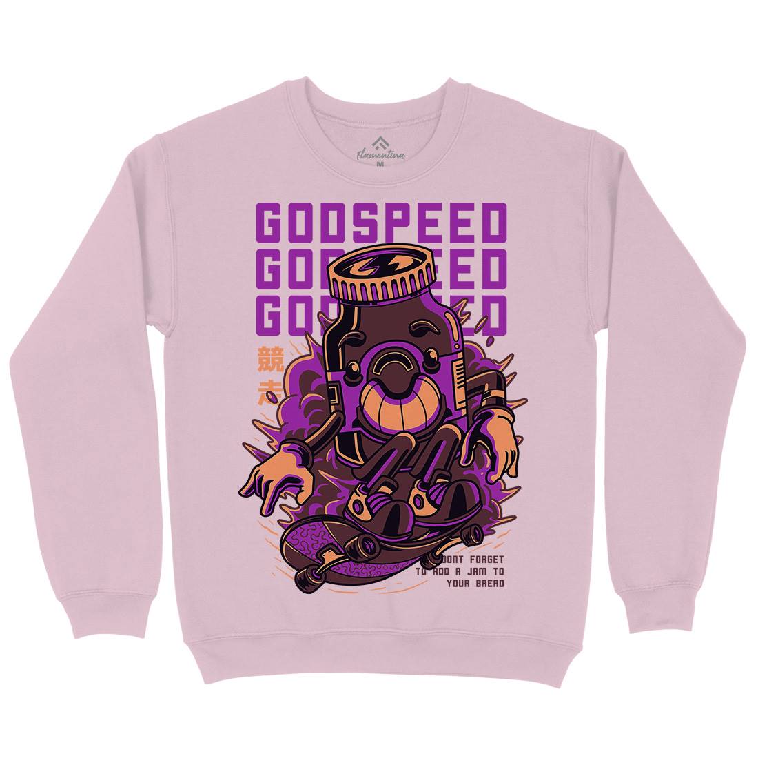 Godspeed Kids Crew Neck Sweatshirt Skate D796