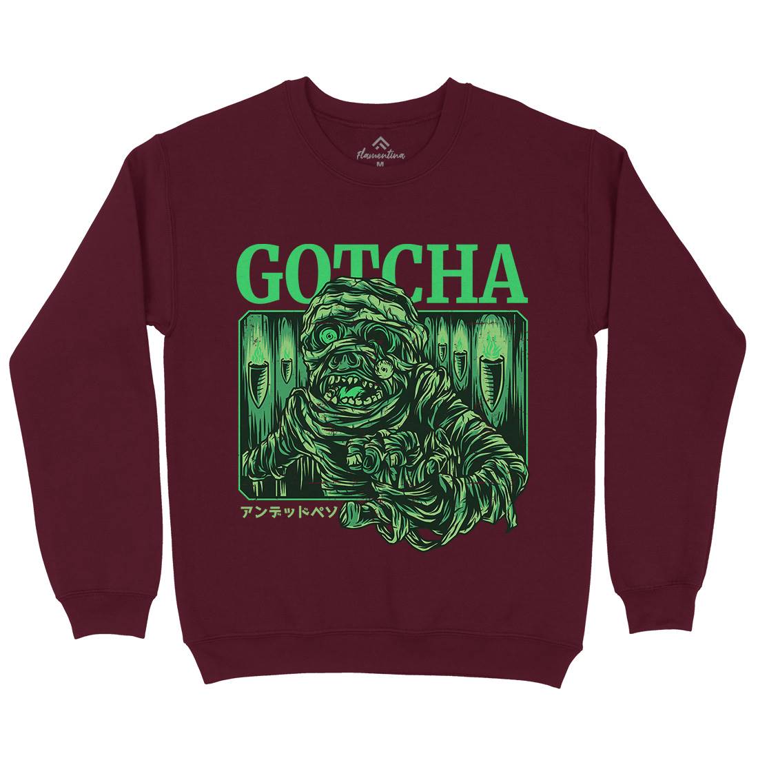 Gotcha Mens Crew Neck Sweatshirt Horror D799