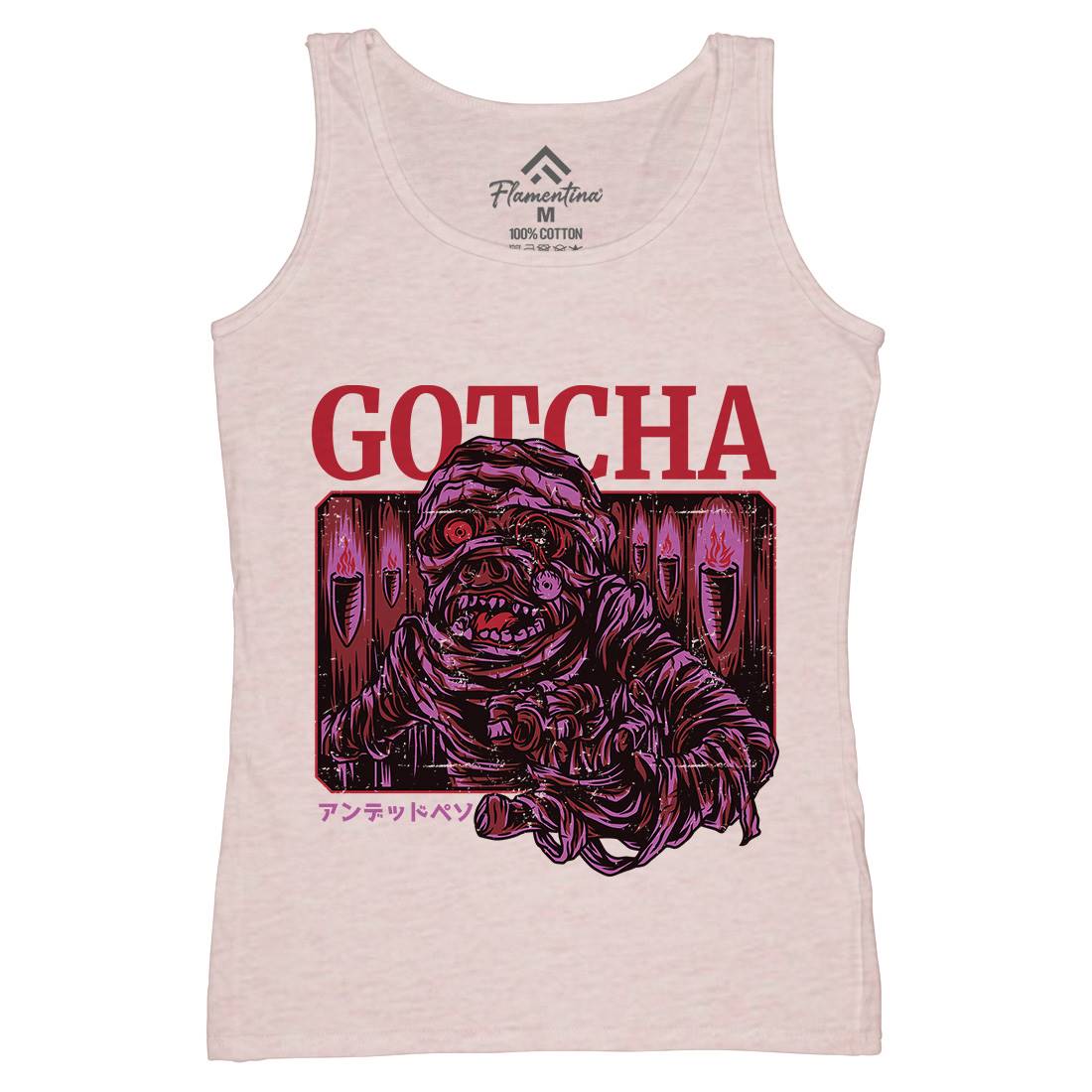 Gotcha Womens Organic Tank Top Vest Horror D799