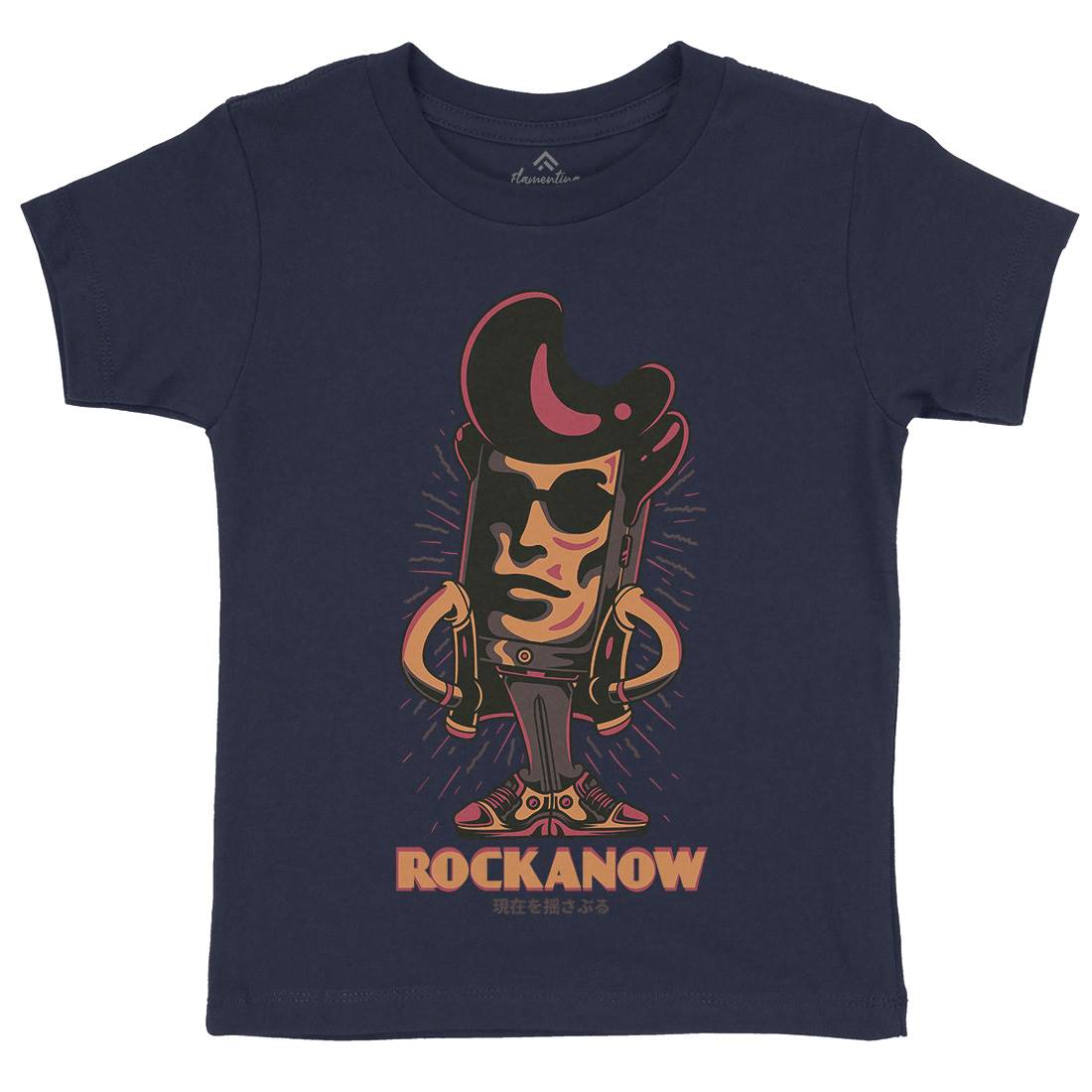 Rock Now Kids Crew Neck T-Shirt Music D805