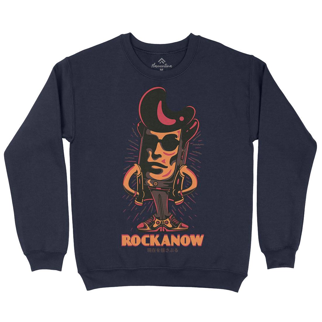 Rock Now Kids Crew Neck Sweatshirt Music D805