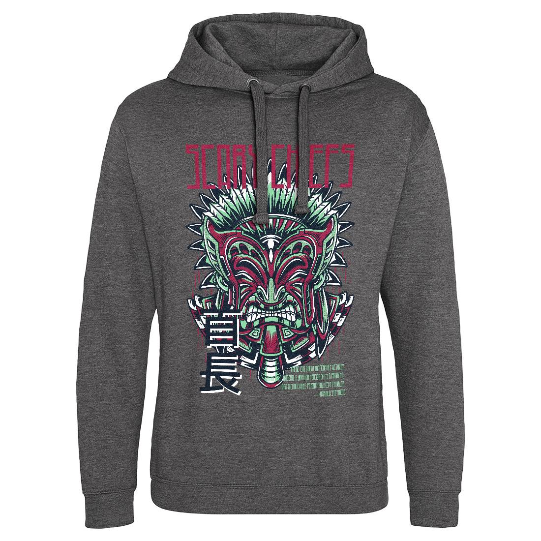 Scary Chiefs Mens Hoodie Without Pocket American D809